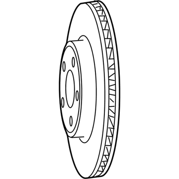 2022 Dodge Challenger Brake Disc - 68474087AC