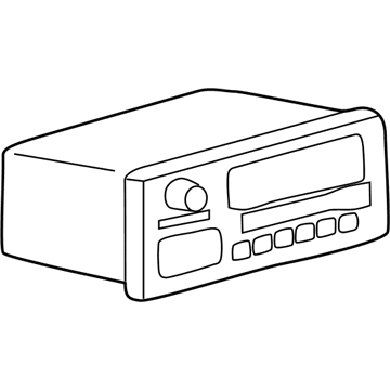 Mopar 4704386AB Radio