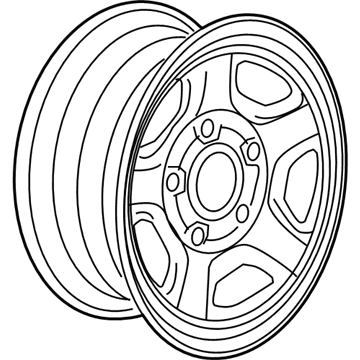 Dodge Dakota Spare Wheel - XG98S4AAA