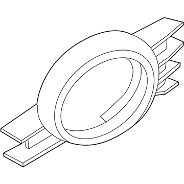 Mopar 68072153AB Bezel, Black