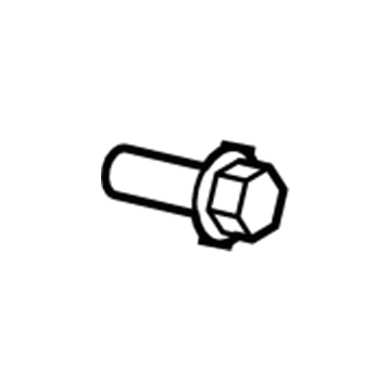 Dodge 6508450AA Bumper Cover Screw