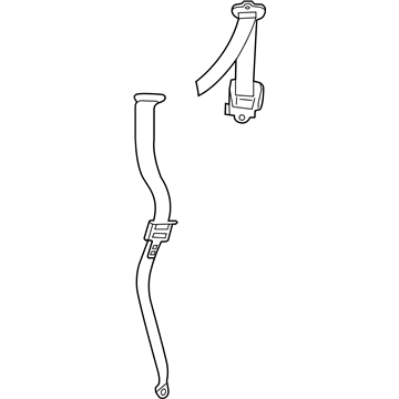 Chrysler Aspen Seat Belt - 1BF011D5AE