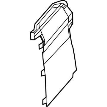 Mopar 7FA62DX9AA Console Panel, Center Passenger Side