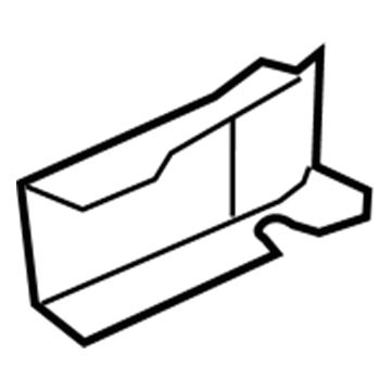 Mopar 4780826AD Closure Panel Reinforcement, Rear