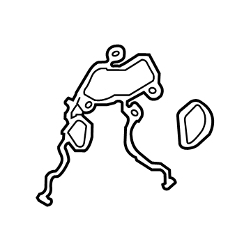 Chrysler 68078604AA Timing Cover Gasket
