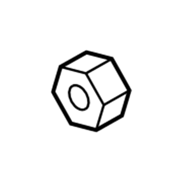 Jeep 6511458AA Nut - Hexagon Flange