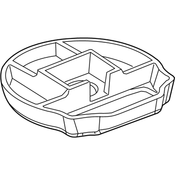 Mopar 4726370AB Spare Carrier, Rear