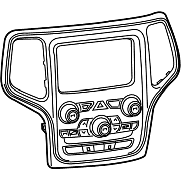 Jeep A/C Switch - 5091838AF