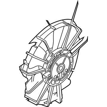 Chrysler Engine Cooling Fan - 5102428AA