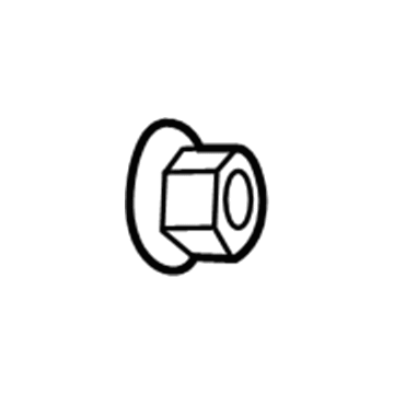 Dodge 6502724 Center Seat Belt Nut