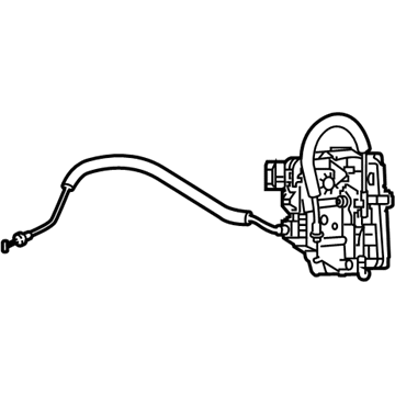 Ram ProMaster 3500 Door Latch Assembly - 68232440AF
