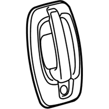 Ram ProMaster 2500 Door Handle - 5RK15JXWAE