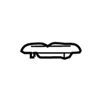 Mopar 6DD94LXHAA Bezel Seat Release Below Item #8