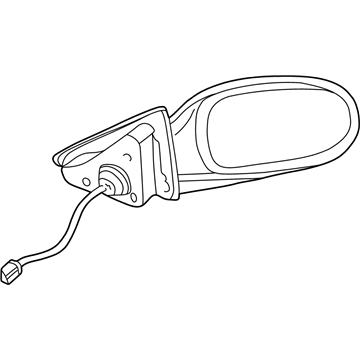 Mopar 4806136AB Power Mirror