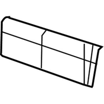 Mopar 68024898AA Seat Cushion Pad, Front