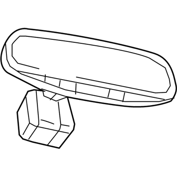 2022 Jeep Cherokee Car Mirror - 68577223AA