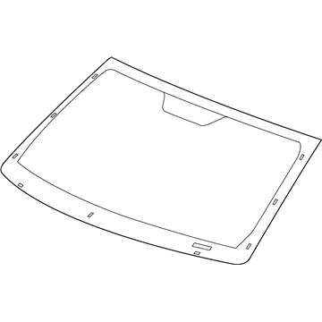 Jeep Windshield - 68272874AC