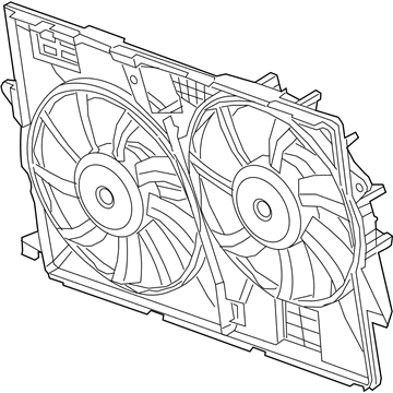 Jeep 52014621AG Fan Assembly