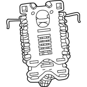 Mopar 68352446AE Lumbar Adjuster
