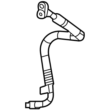 Jeep Wrangler A/C Hose - 68481144AB