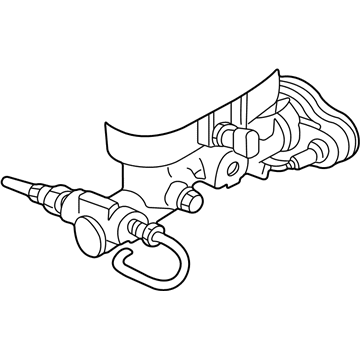 2004 Chrysler PT Cruiser Brake Master Cylinder - 5017973AA