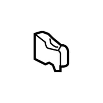 Mopar 5103875AA Bracket Clip, Inner Driver Side