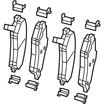 Jeep Brake Pad - 68459898AB