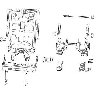 Jeep 68422643AG Frame Assembly