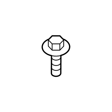Jeep 6513060AA Frame Assembly Bolt