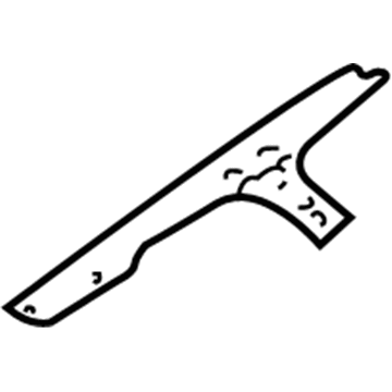 Mopar 5003904AB Sunshade Guide