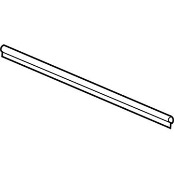 Mopar 68040042AB Lower Weatherstrip, Front