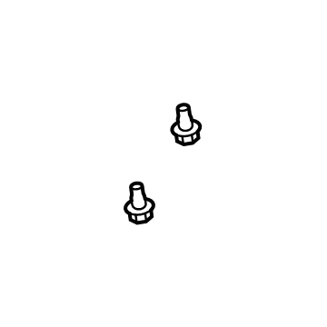 Ram 6512669AA Heat Shield Retainer Screw