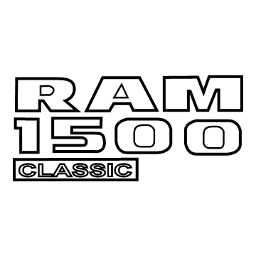 Ram 1500 Emblem - 68448647AB