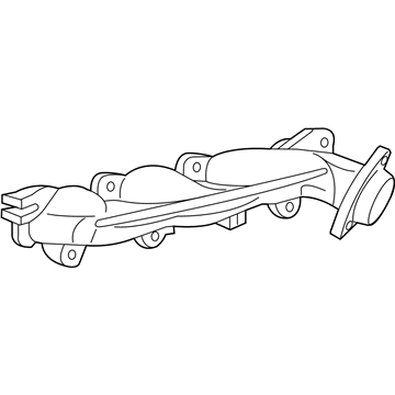 Chrysler 53013849AE Exhaust Manifold
