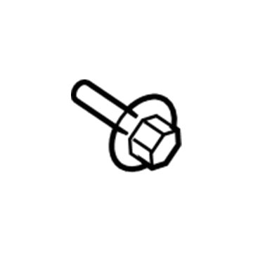 Dodge 6508182AA Head Air Bag Fastener