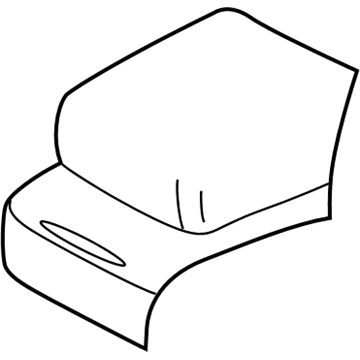 Mopar 1FF161D5AA Armrest Base, Slate Gray/Taupe, Front
