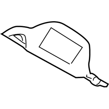 Mopar XK45WL8AB Support, Taupe, Driver Side