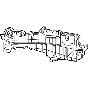 Jeep 68301866AA Blower Case