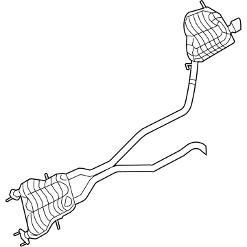 Dodge Durango Muffler - 68496765AA