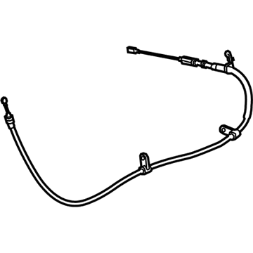 Ram 68241548AF Parking Brake Cable