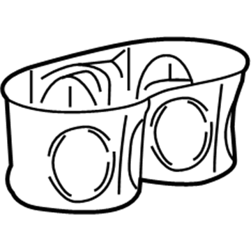 Mopar 68312236AC Cup Holder, Front Center