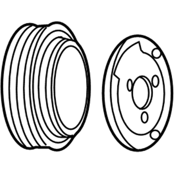 Mopar 68057094AA Clutch & Pulley