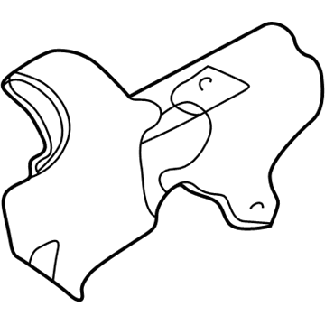 Mopar 4764771AC Heat Shield, Front