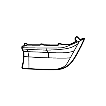 Mopar 68421752AB Lower Deflector, Front