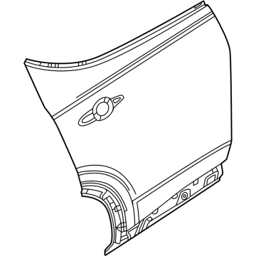 Mopar 68607104AA Outer Panel, Rear
