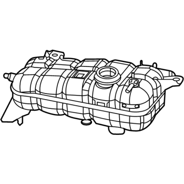 Ram 68309850AB Reservoir Tank