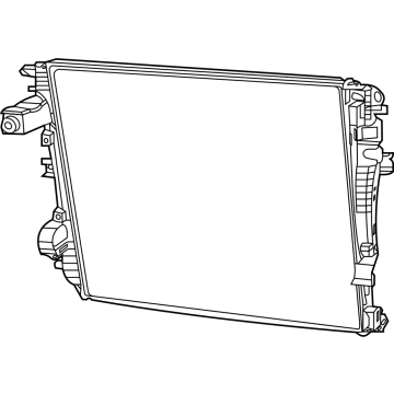 Ram 68268607AA Radiator