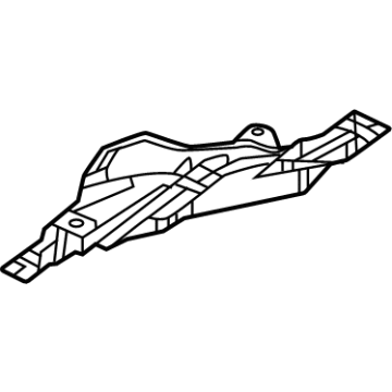 2022 Jeep Grand Cherokee L Exhaust Heat Shield - 68450814AD