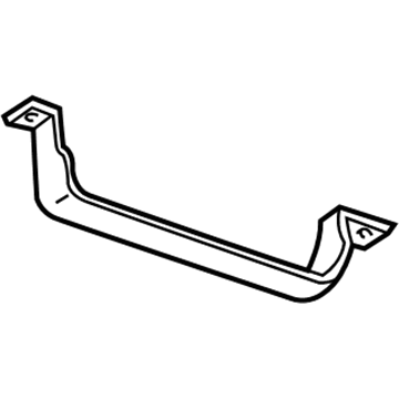Mopar 4809449AA Fuel Tank Strap, Rear