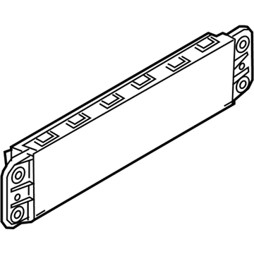 Mopar 68346444AA Knee Inflator Module, Lower Driver Side